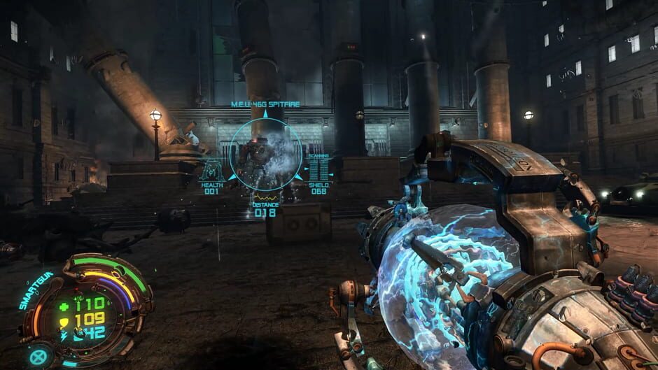 Screenshot from Hard Reset: Redux