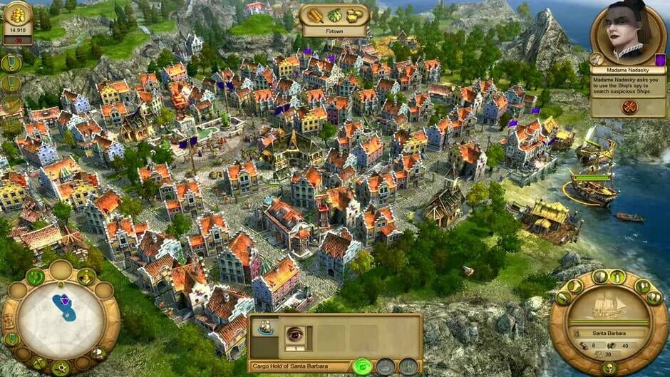 Screenshot from Anno 1701