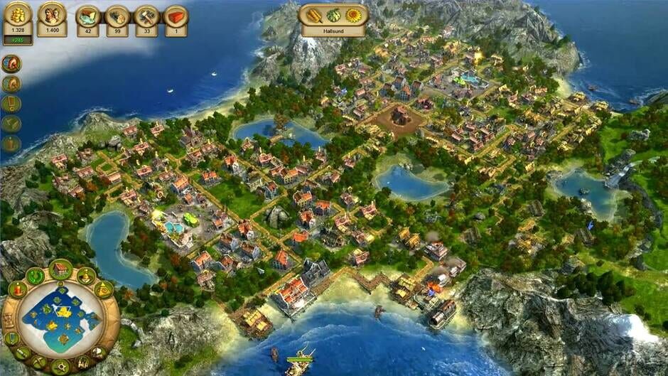Screenshot from Anno 1701