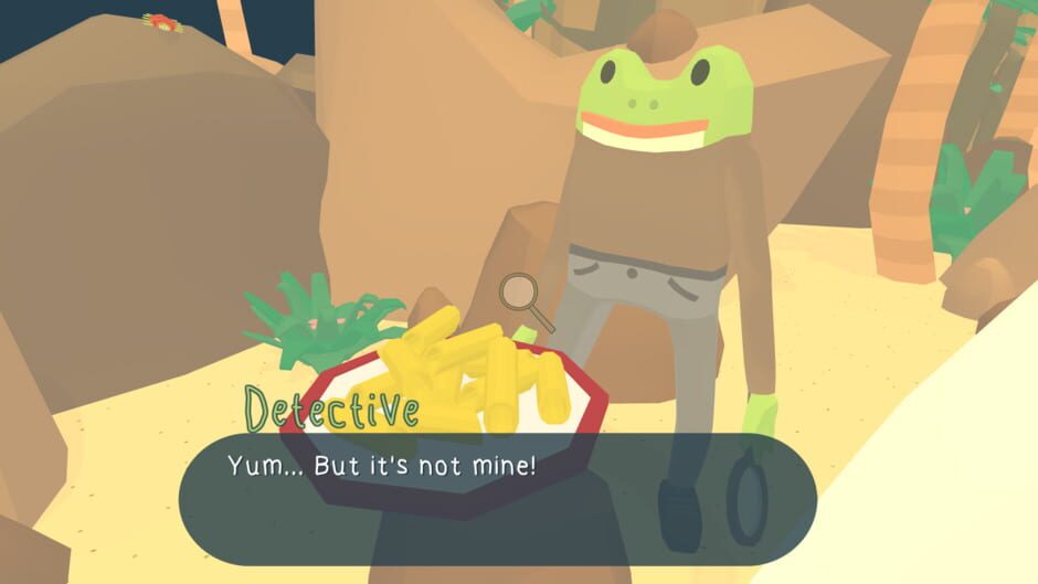 Screenshot from Frog Detective 1: The Haunted Island