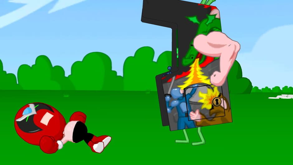 Screenshot from Strong Bad's Cool Game for Attractive People Episode 5: 8-Bit is Enough