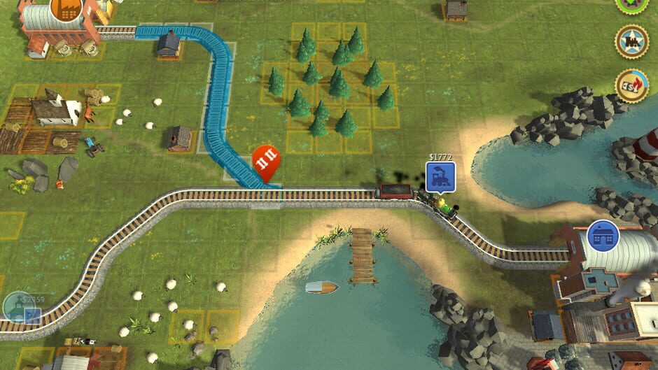 Screenshot from Train Valley