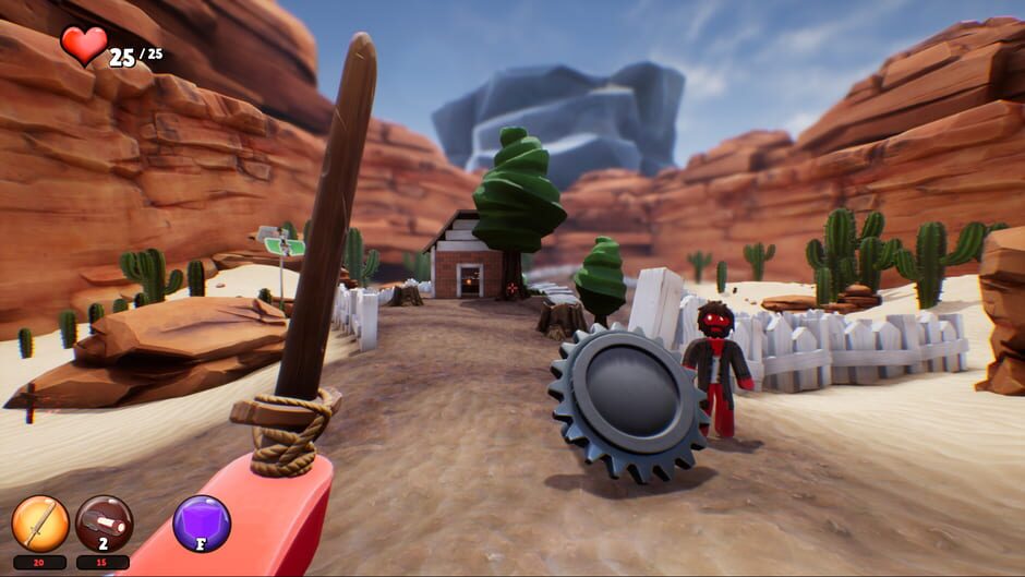 Screenshot from Supraland