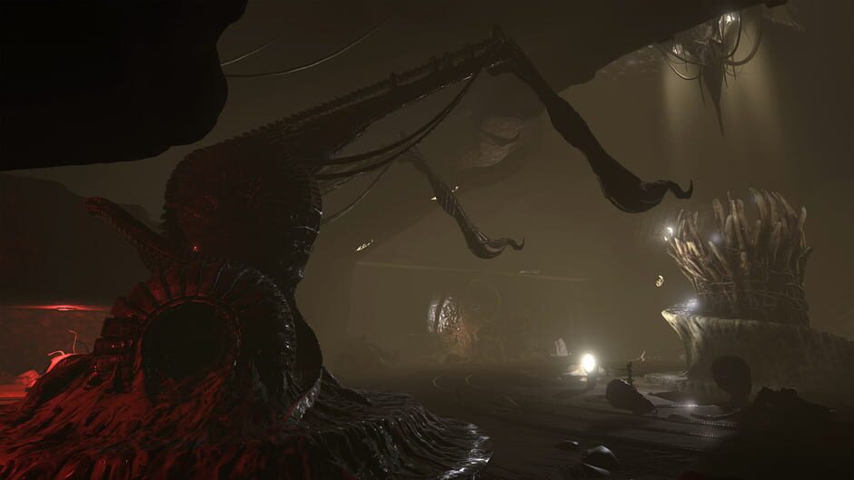 Screenshot from Scorn