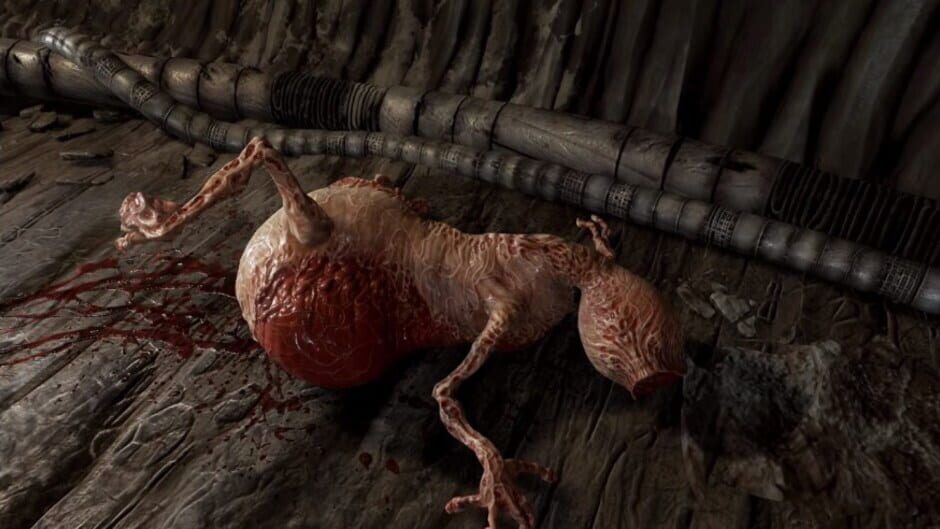 Screenshot from Scorn