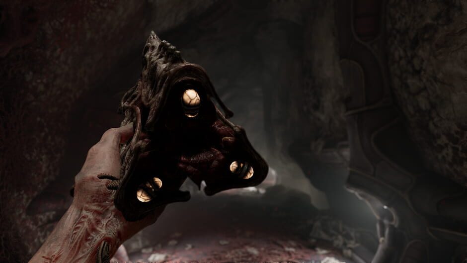 Screenshot from Scorn