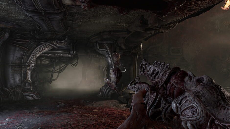 Screenshot from Scorn