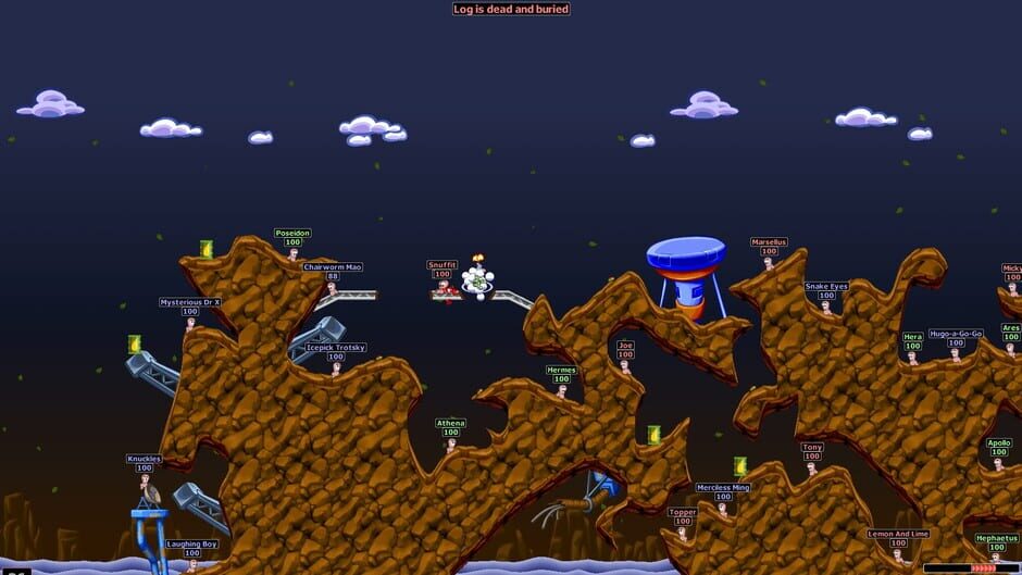 Screenshot from Worms World Party Remastered