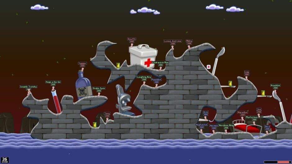 Screenshot from Worms World Party Remastered