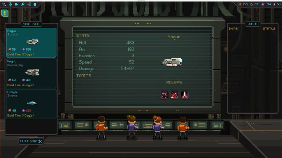 Screenshot from Halcyon 6: Starbase Commander
