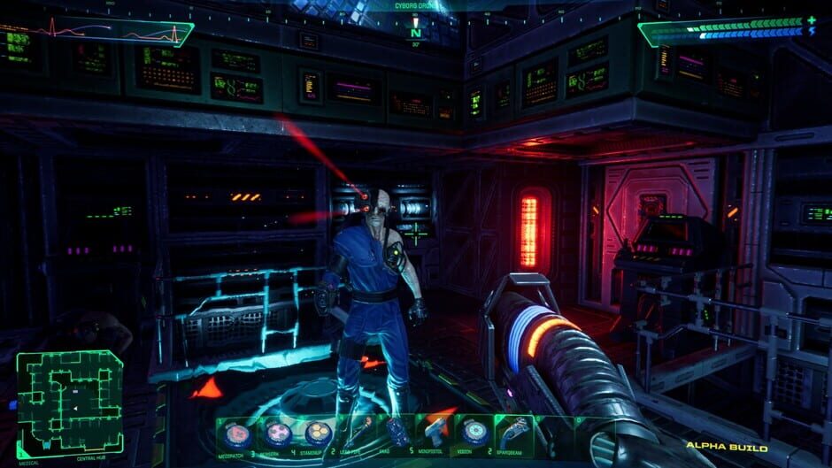 Screenshot from System Shock