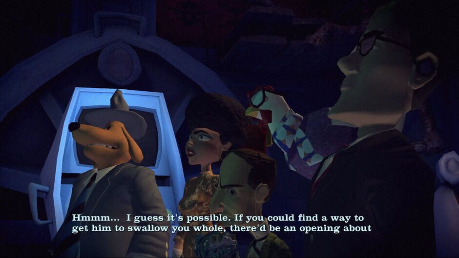 Screenshot from Sam & Max: The Devil's Playhouse - Episode 5: The City That Dares Not Sleep