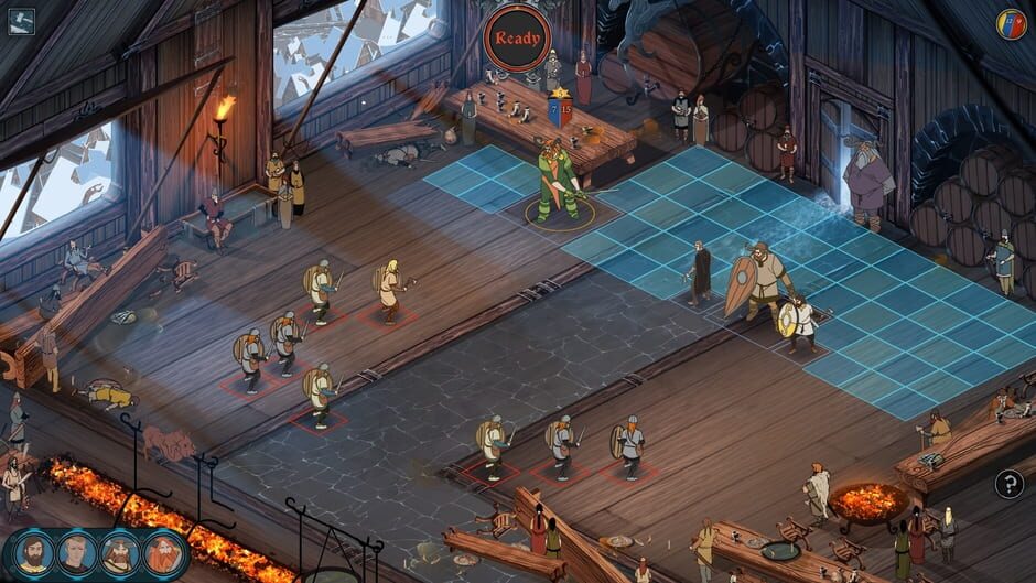 Screenshot from The Banner Saga
