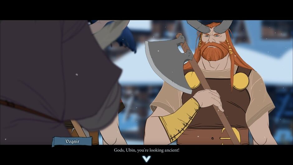 Screenshot from The Banner Saga