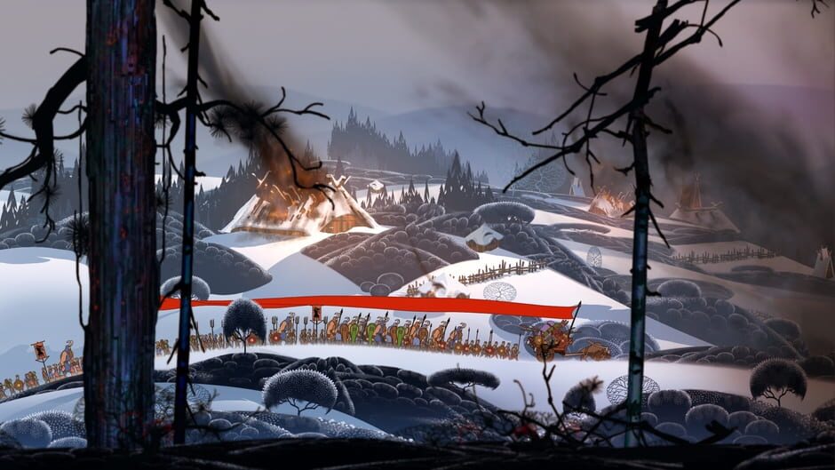 Screenshot from The Banner Saga