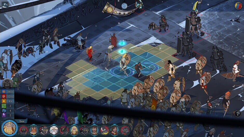 Screenshot from The Banner Saga