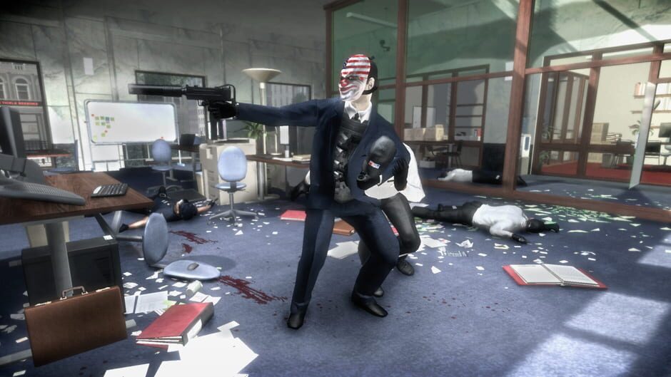 Screenshot from Payday: The Heist