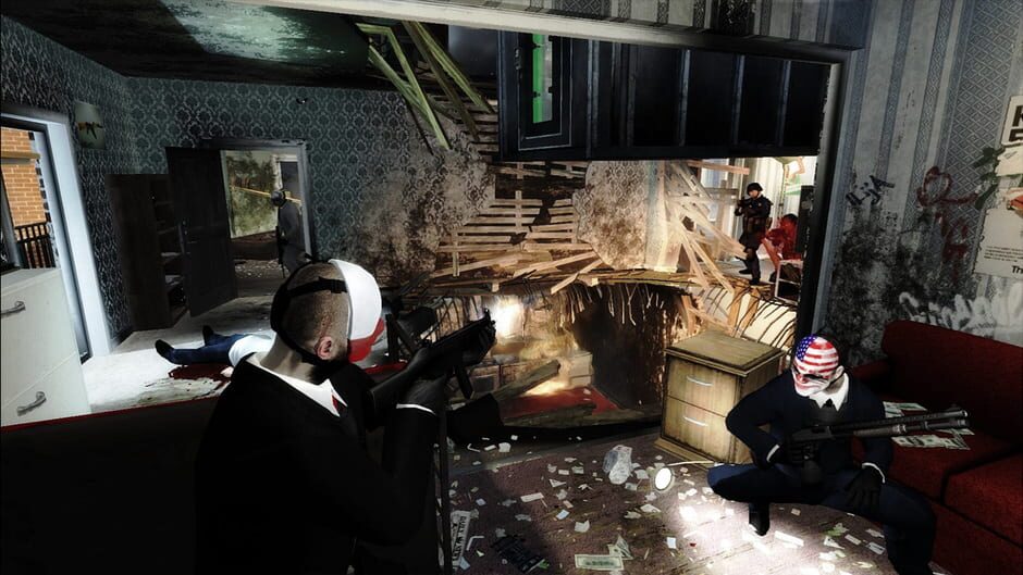 Screenshot from Payday: The Heist