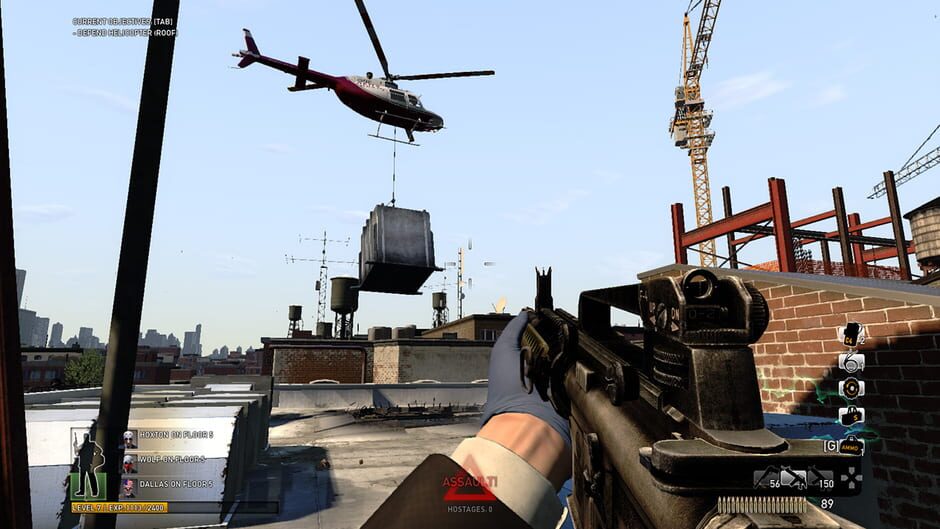 Screenshot from Payday: The Heist
