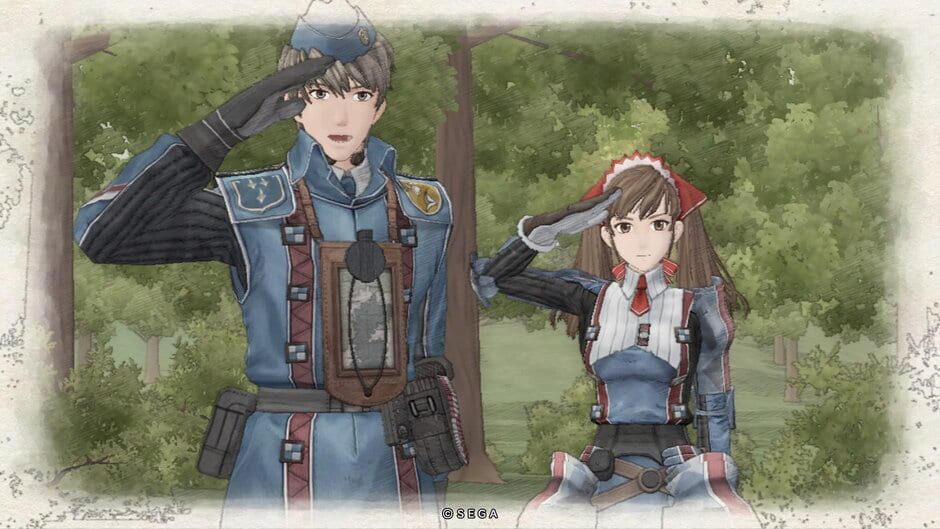 Screenshot from Valkyria Chronicles Remastered