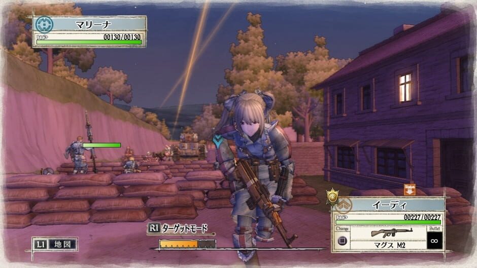 Screenshot from Valkyria Chronicles Remastered