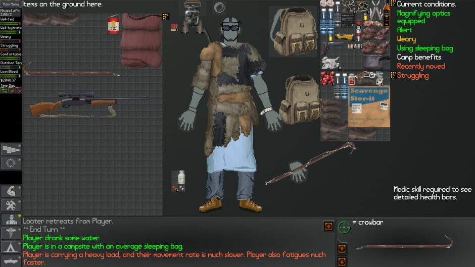 Screenshot from NEO Scavenger