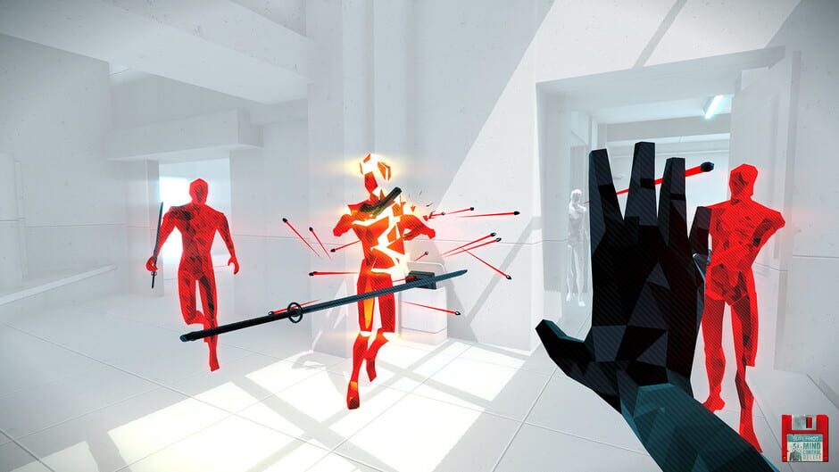 Screenshot from SuperHot: Mind Control Delete