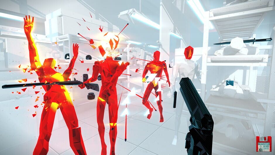 Screenshot from SuperHot: Mind Control Delete