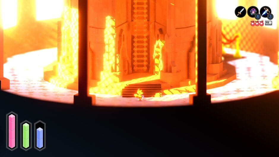 Screenshot from Tunic