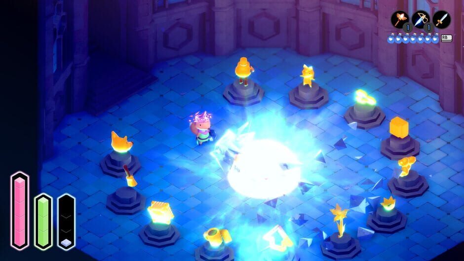 Screenshot from Tunic