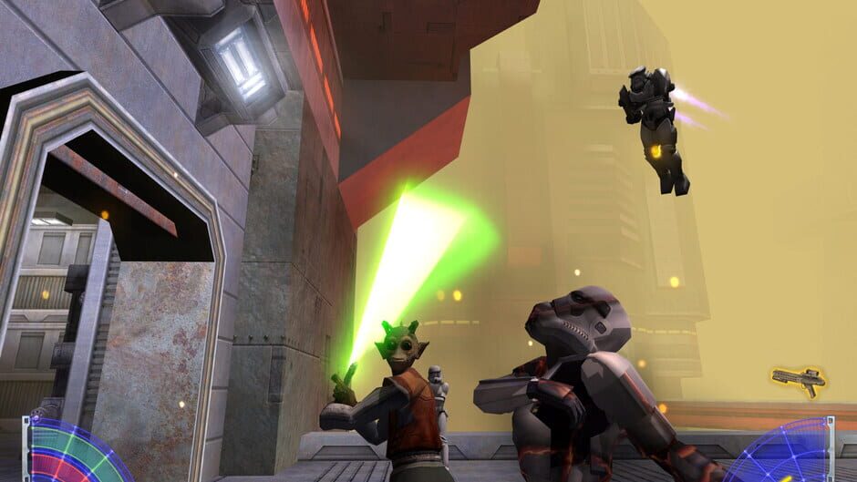 Screenshot from Star Wars: Jedi Knight - Jedi Academy