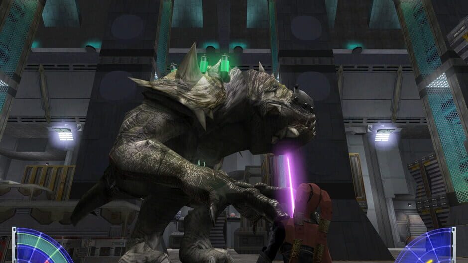 Screenshot from Star Wars: Jedi Knight - Jedi Academy