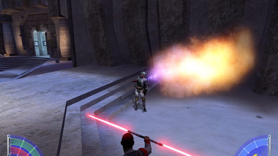 Screenshot from Star Wars: Jedi Knight - Jedi Academy