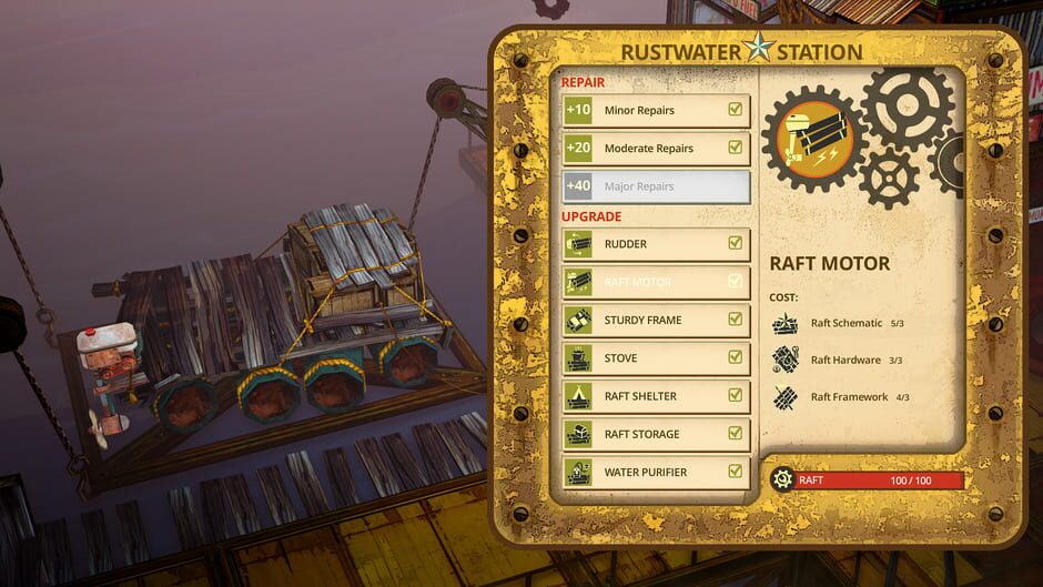 Screenshot from The Flame in the Flood