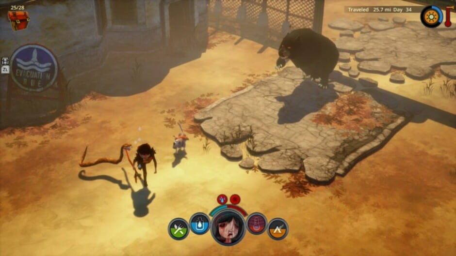 Screenshot from The Flame in the Flood