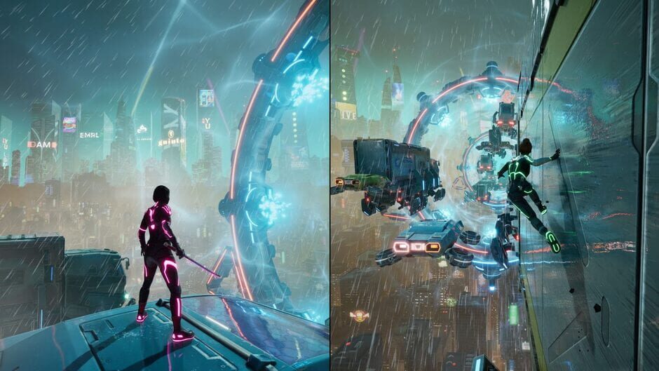 Screenshot from Split Fiction