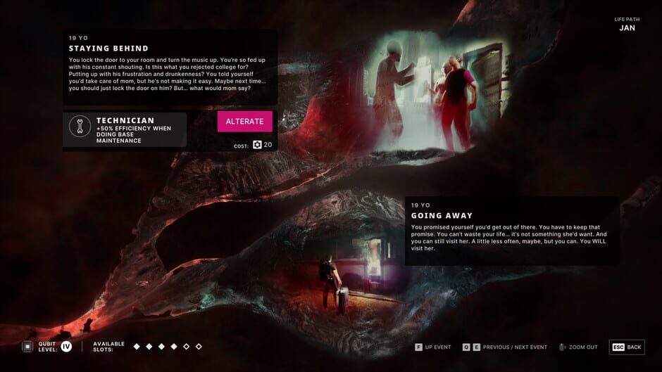 Screenshot from The Alters