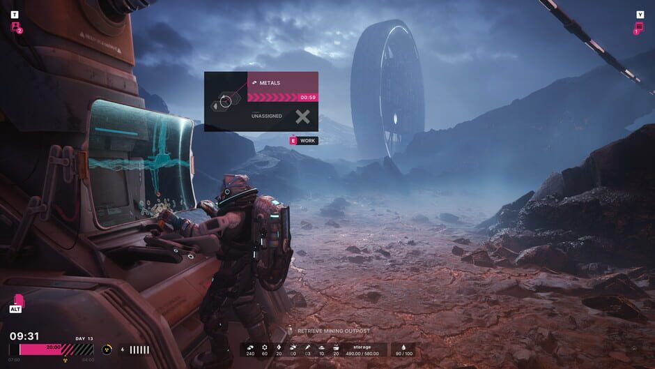 Screenshot from The Alters