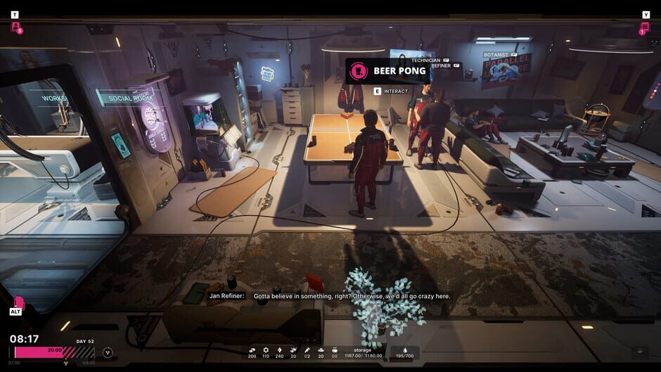 Screenshot from The Alters
