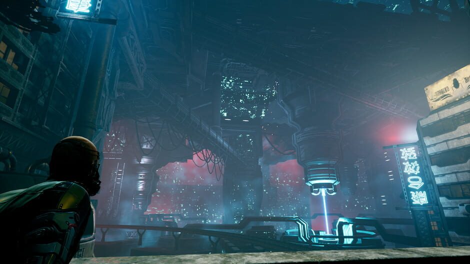 Screenshot from Ghostrunner
