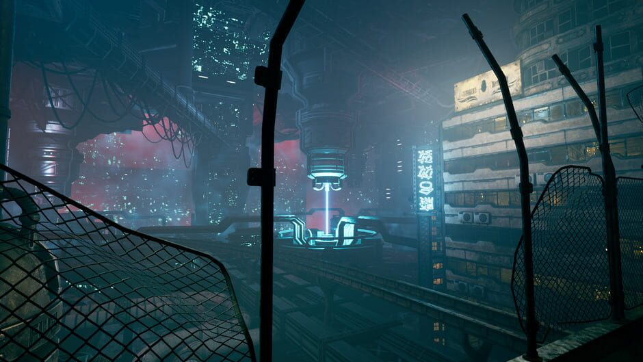 Screenshot from Ghostrunner