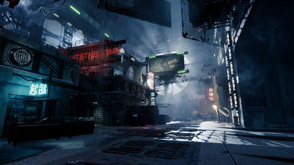 Screenshot from Ghostrunner