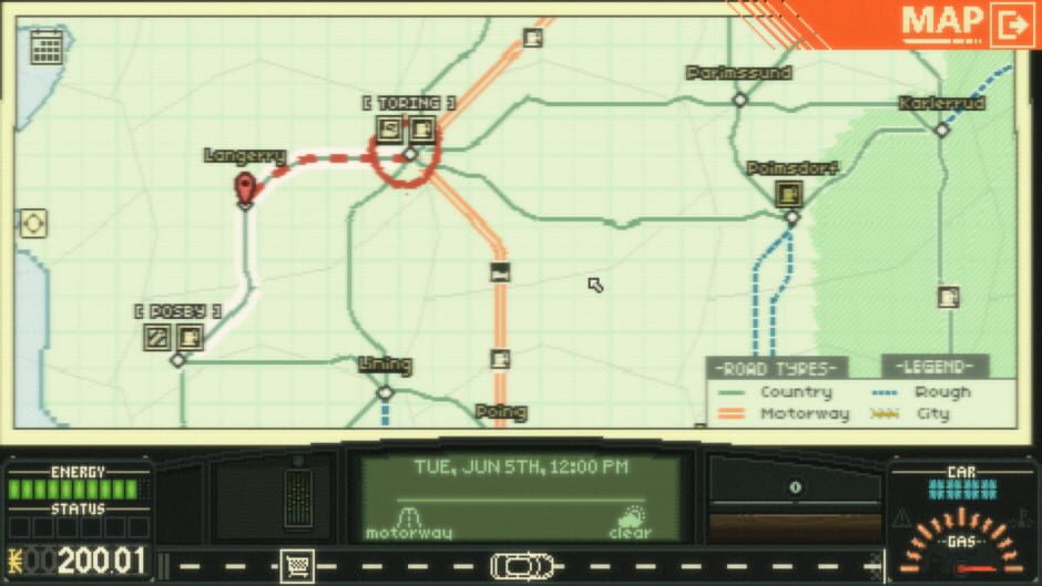 Screenshot from Keep Driving