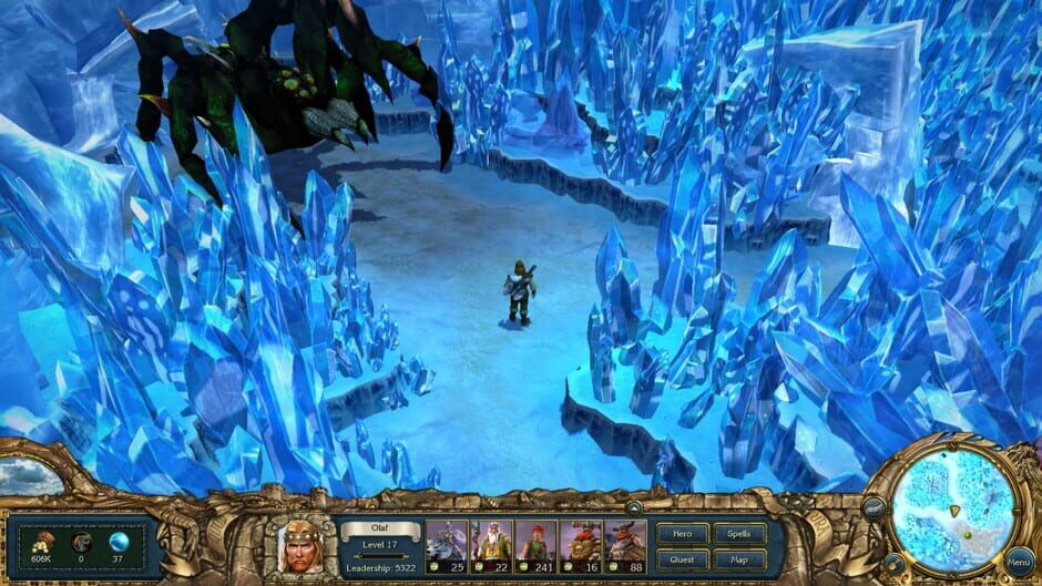 Screenshot from King's Bounty: Warriors of the North