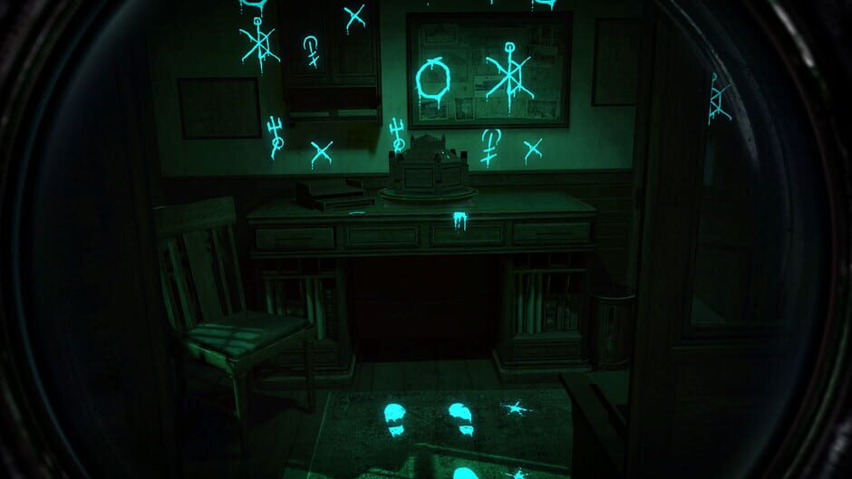 Screenshot from The Room VR: A Dark Matter