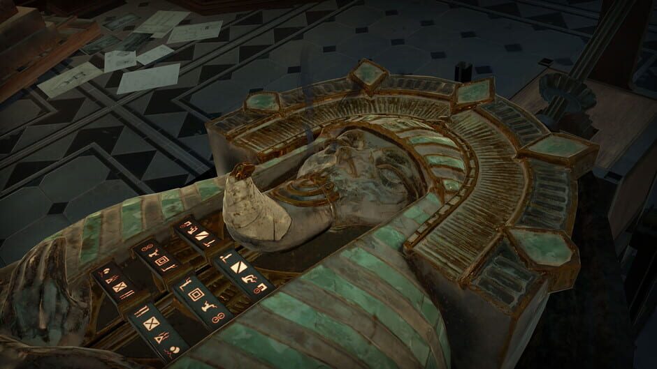 Screenshot from The Room VR: A Dark Matter