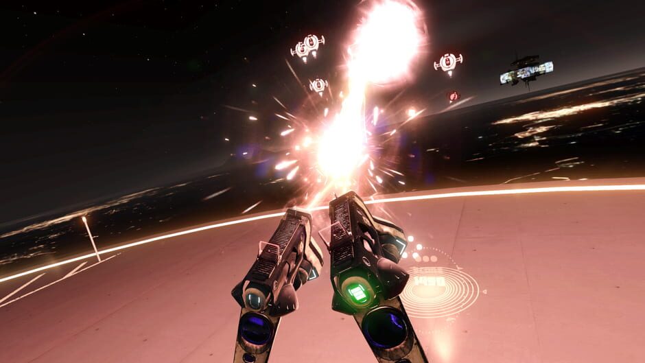 Screenshot from Space Pirate Trainer