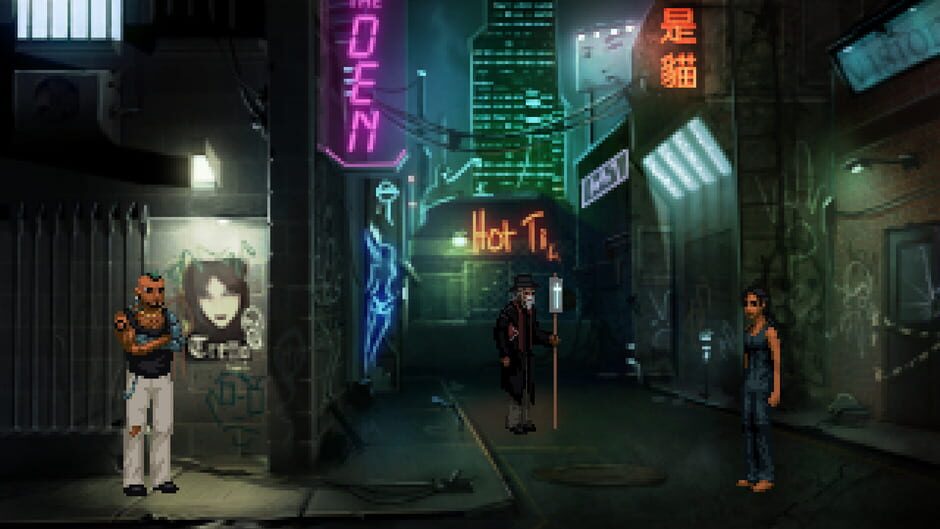 Screenshot from Technobabylon