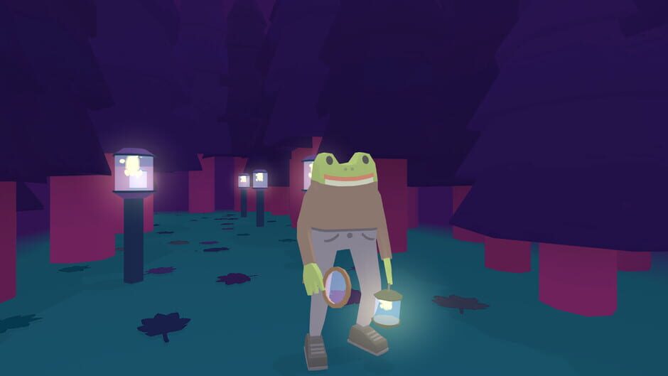 Screenshot from Frog Detective 2: The Case of the Invisible Wizard