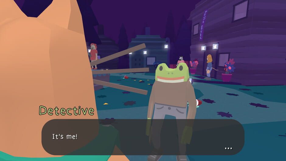 Screenshot from Frog Detective 2: The Case of the Invisible Wizard